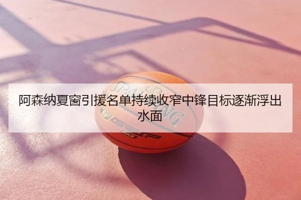 阿森纳夏窗引援名单持续收窄中锋目标逐渐浮出水面